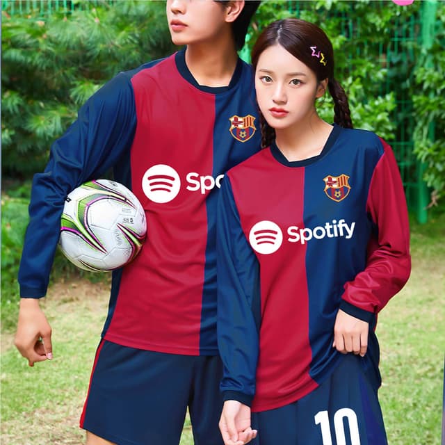 축구반티 아동바르셀로나홈 긴,반팔 745A