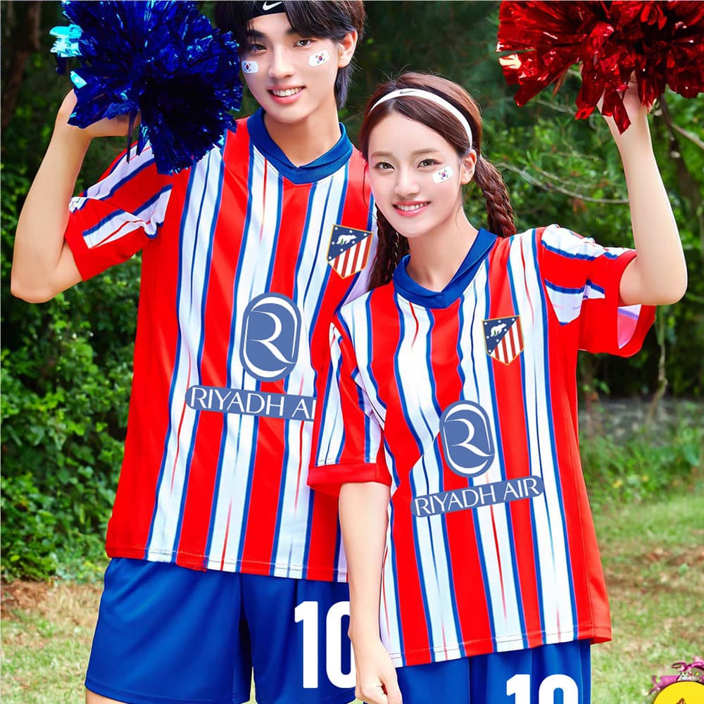 축구반티 아틀레티코홈 반팔 744A - 이미지 1