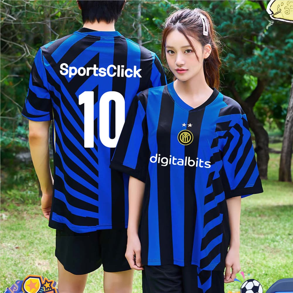 축구반티 인터밀란홈 반팔 742A - 이미지 1