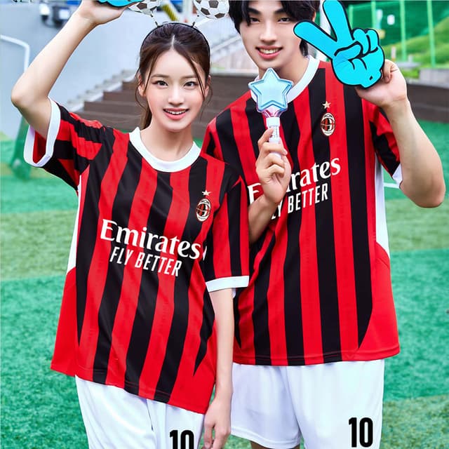 축구반티 아동AC밀란홈 반팔 743A