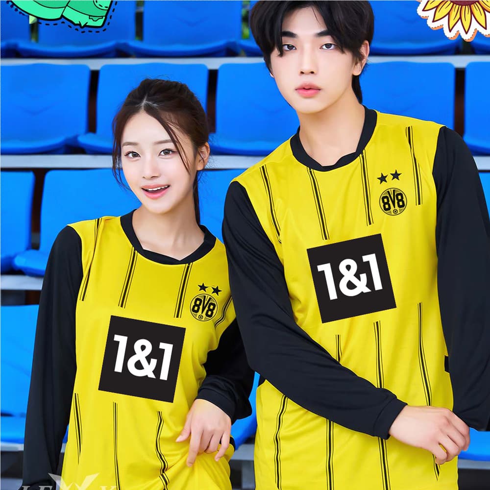 축구반티 도르트문트홈 긴,반팔 748A - 이미지 1