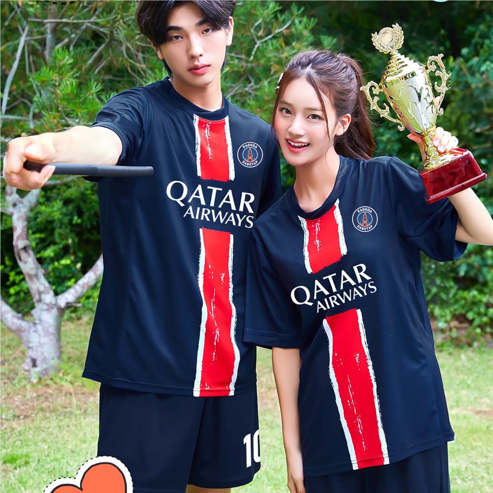 축구반티 아동생제르맹홈 긴,반팔 349A - 이미지 1